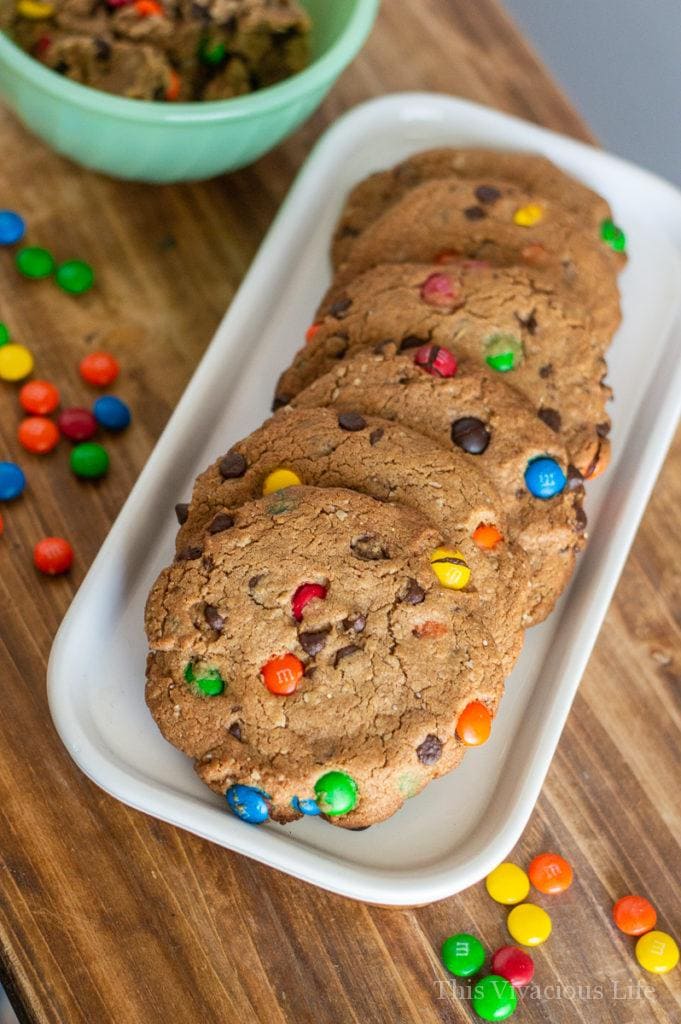 gluten-free monster cookies (easy)