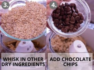 Gluten Free Oatmeal Chocolate Chip Cookies step by step instructions