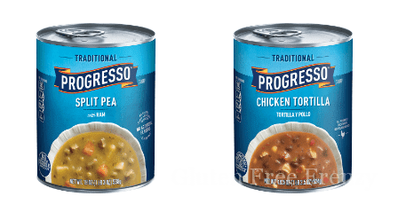 Here is the current list of all the gluten-free Progresso soups offered. So tasty and an easy gluten-free meal! glutenfreefrenzy.com