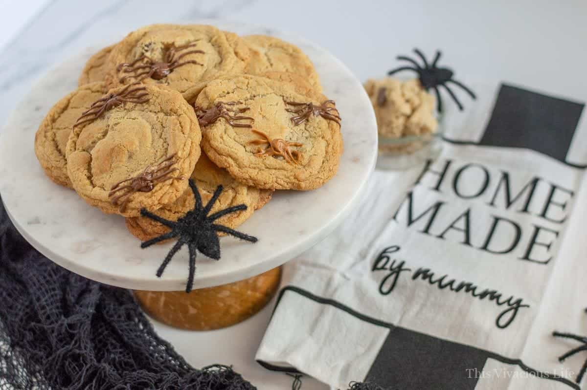 Spider cookies without peanut butter