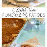 These gluten-free funeral potatoes are easy to make and a real crowd pleasing recipe. It's a family favorite meal is one we have been enjoying for generations. You can also call them yummy potatoes or cheesy hashbrown casserole.
