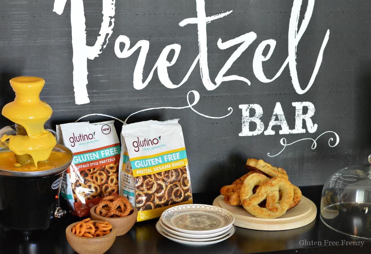 pretzel bar party gluten free and fun recipe included