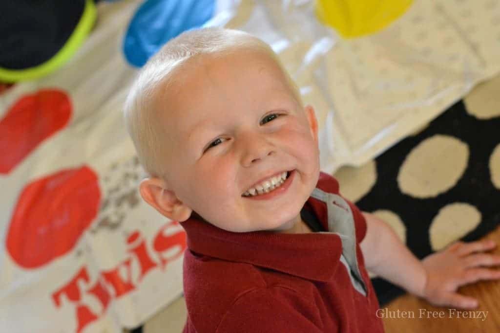 Pretzel Party Twister Game.This is so fun... Learn how easy it is to put together your own pretzel bar for a party on national pretzel day or any other occasion!