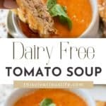 Dairy Free Tomato Soup pin