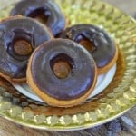 How delicious are these chocolate dipped pumpkin spice donuts?! SO yummy and easy to make! They are also gluten-free, dairy-free and so delicious that anybody will love them. Serve these tasty treats at your next Halloween party for a great dessert. glutenfreefrenzy.com