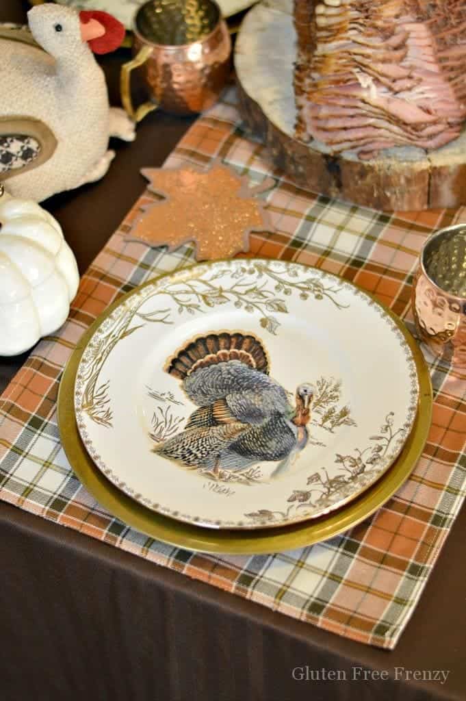 Gluten-Free Thanksgiving Tablescape from design to tasty recipes