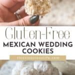 Gluten-Free Mexican Wedding Cookies pin