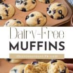 Dairy Free Muffins (& Gluten-Free!) pin