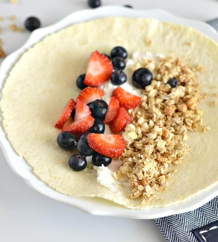 Sweet breakfast burritos gluten-free are an easy and delicious breakfast to start the day.