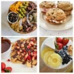 Vegan Snack Ideas collage