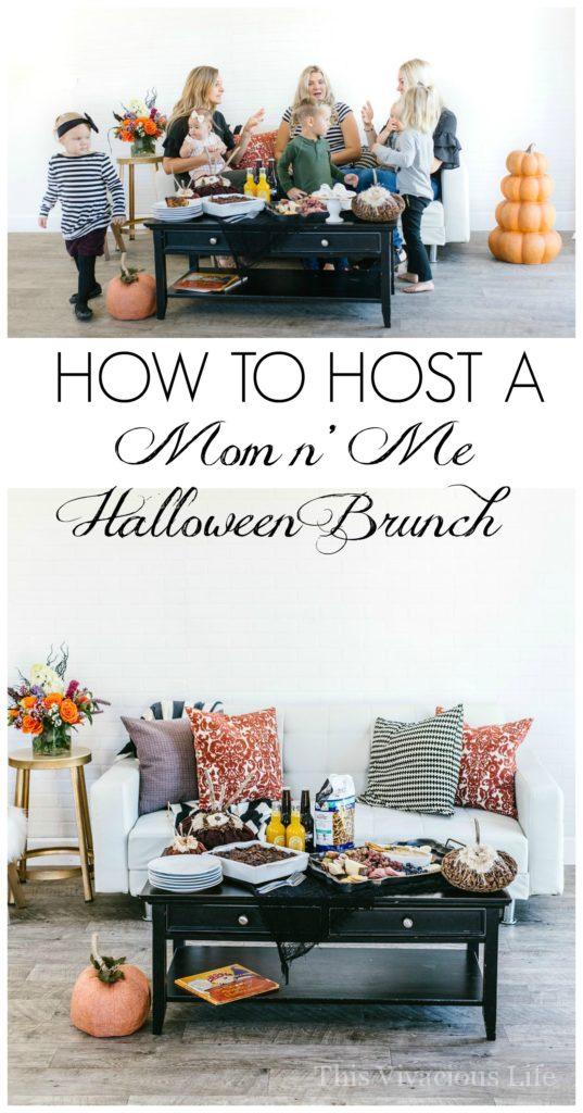 Halloween Mom n' Me Brunch Party and Get Together | halloween party ideas | fall party ideas | halloween fun | celebrating halloween with friends | fun halloween ideas || This Vivacious Life #halloween #brunch #halloweenparty #partyideas #fallideas #thisvivaciouslife