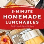 5-Minute Homemade Lunchables - This Vivacious Life