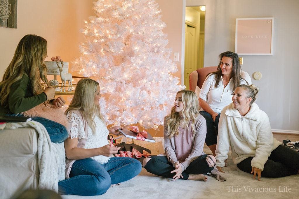Plan and Wrap Holiday Party with Passion Planner | holiday gift wrapping party | planning your holiday gifts | gift giving organization tips | how to host a plan and wrap gift party | holiday party ideas | holiday organization tips || This Vivacious Life #wrapparty #giftorganization #holidayorganizing