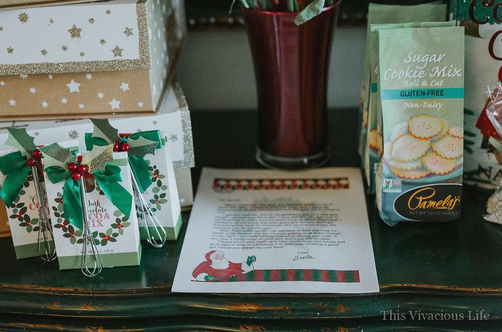 This holiday traditions and tea party is a fun way to celebrate the holidays with your favorite gals making Christmas Eve boxes and enjoying a traditional tea party. | holiday tea party ideas | holiday party ideas | Christmas party ideas | how to host a holiday tea party | unique holiday party ideas || This Vivacious Life #holidayparty #christmasteaparty #christmaspartyideas