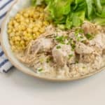 This Instant Pot creamy Italian chicken is bursting with delicious flavors that the whole family will love! This one pot meal is so simple to make and tastes great. My husband said it's his favorite meal.