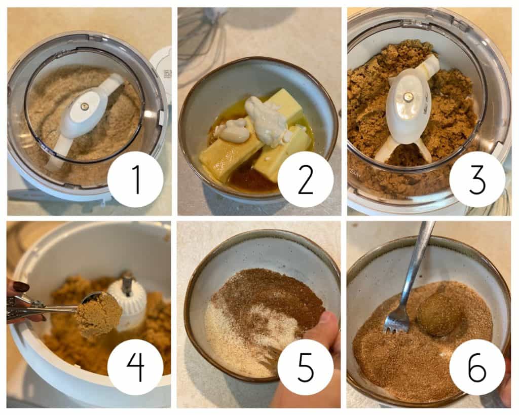 Step-by-step instructions for gluten-free snickerdoodle cookies