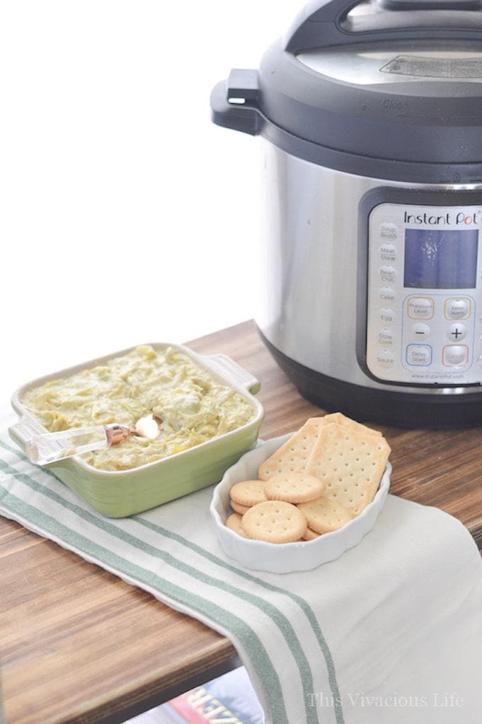 This Instant Pot artichoke dip 