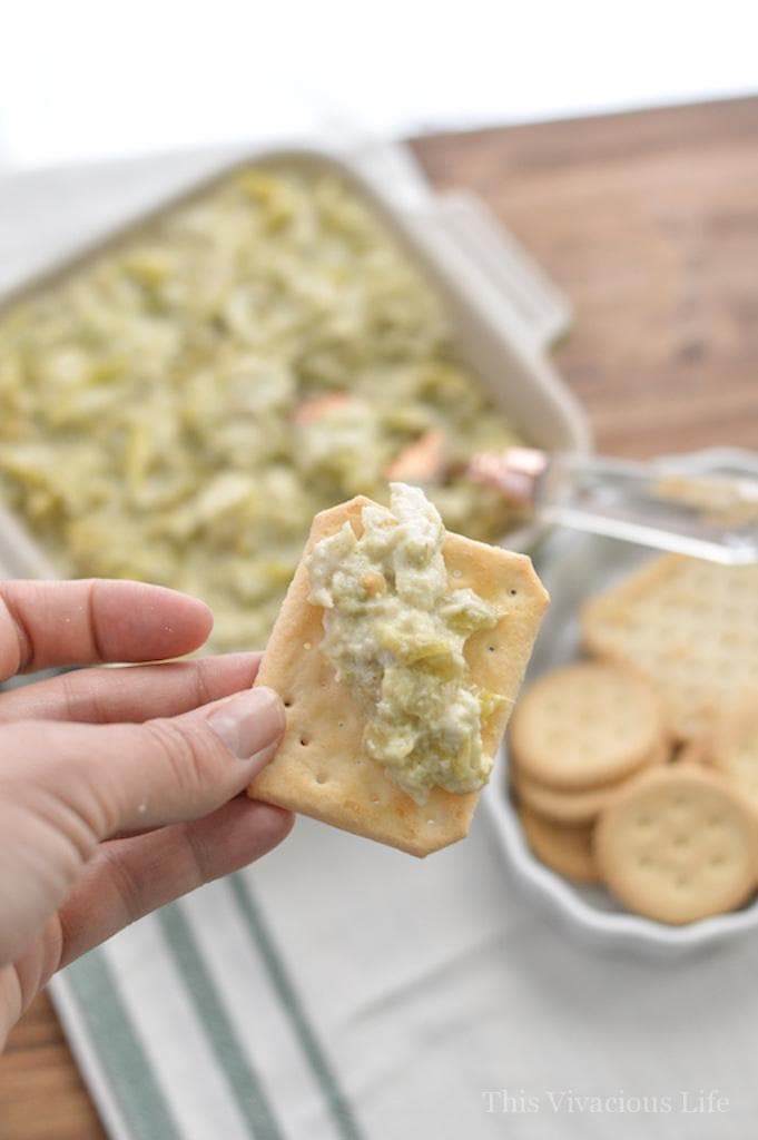 This Instant Pot artichoke dip 