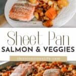 Sheet Pan Salmon and Veggies pin