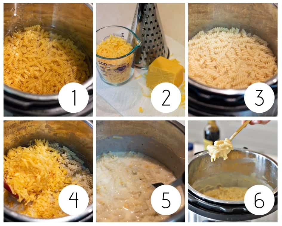 Step-by-step instructions for gluten-free Mac and cheese