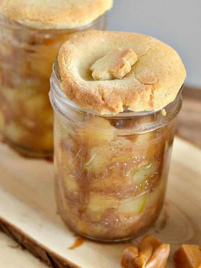 Gluten Free Apple Pie Jars