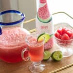 This watermelon mocktail is so refreshing and perfect for those hot summer days. It's so simple to make these delicious drinks and they are great for the whole family.