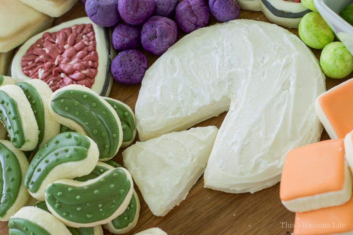 charcuterie cookie board