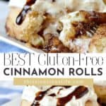 BEST Gluten-Free Cinnamon Rolls pin