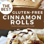 BEST Gluten-Free Cinnamon Rolls pin