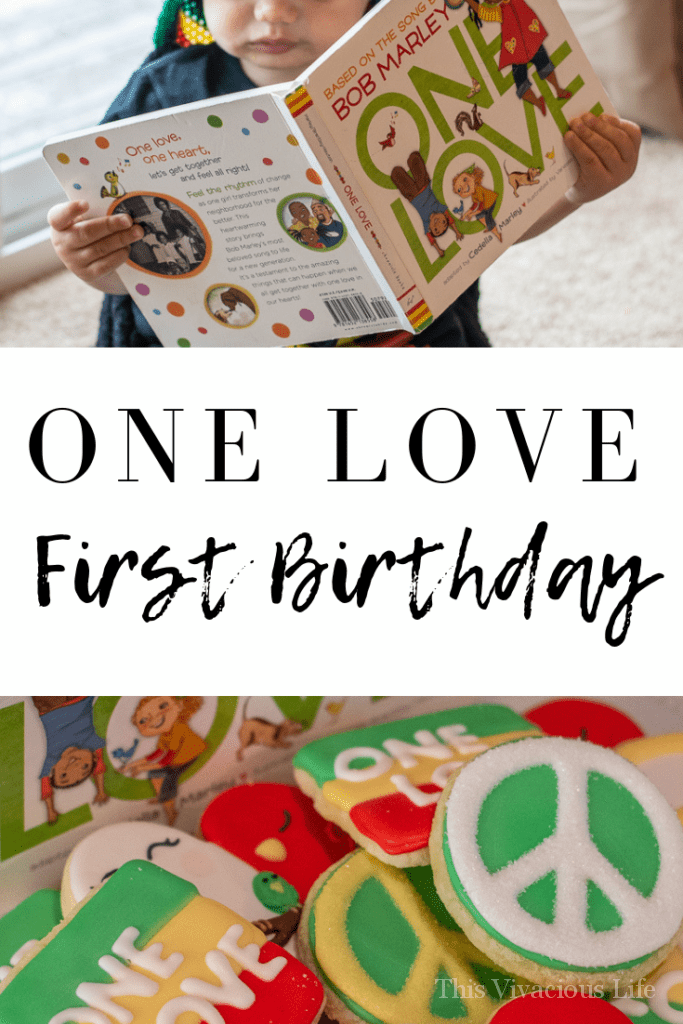 This one love party for our little mans first birthday was quite simple but was a good time for all. It was full of laid back fun and sweet themed treats! || This Vivacious Life #firstbirthday #kidsbirthday #partyideas #kidsparties #thisvivaciouslife