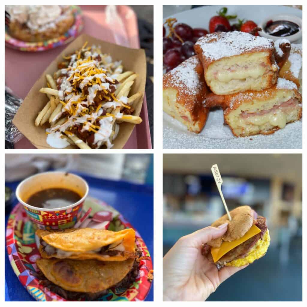 Disneyland Gluten Free Food collage