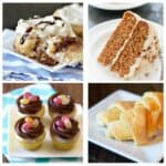 gluten free easter recipe collage