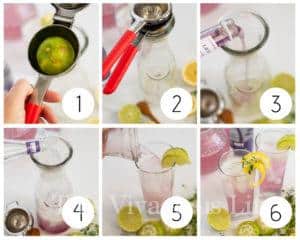 Step by Step Lavender Lemonade