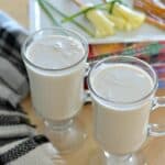 copycat butterbeer recipe in glass cups