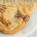 Easy Spider Cookies pin