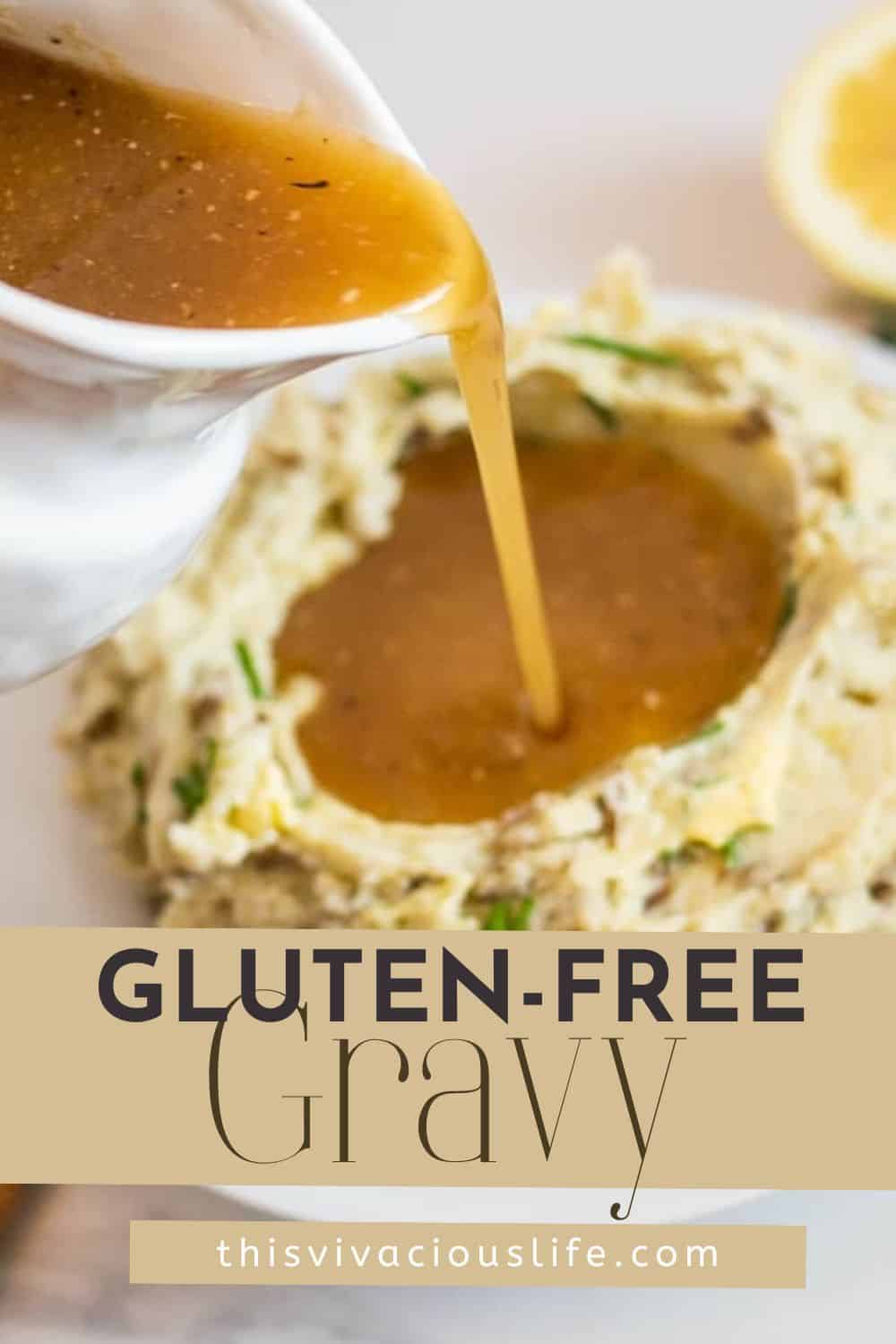 Gluten Free Gravy (Easy & Homemade) This Vivacious Life