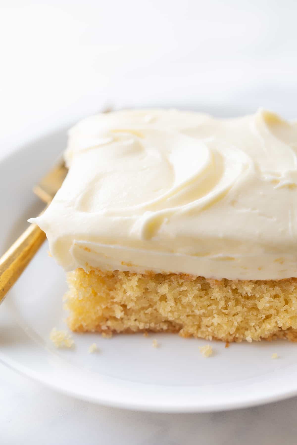Eggnog Cake with Cream Cheese Eggnog Frosting This Vivacious Life