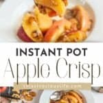 Instant Pot Apple Crisp (Naturally Gluten-Free) pin