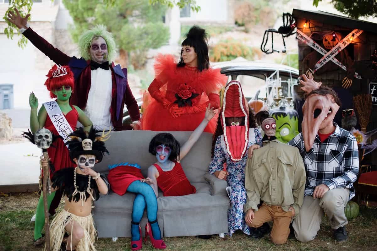 Beetlejuice Family Halloween Costume