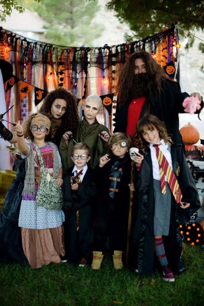 Beetlejuice Family Costume + Harry Potter & More! - This Vivacious Life