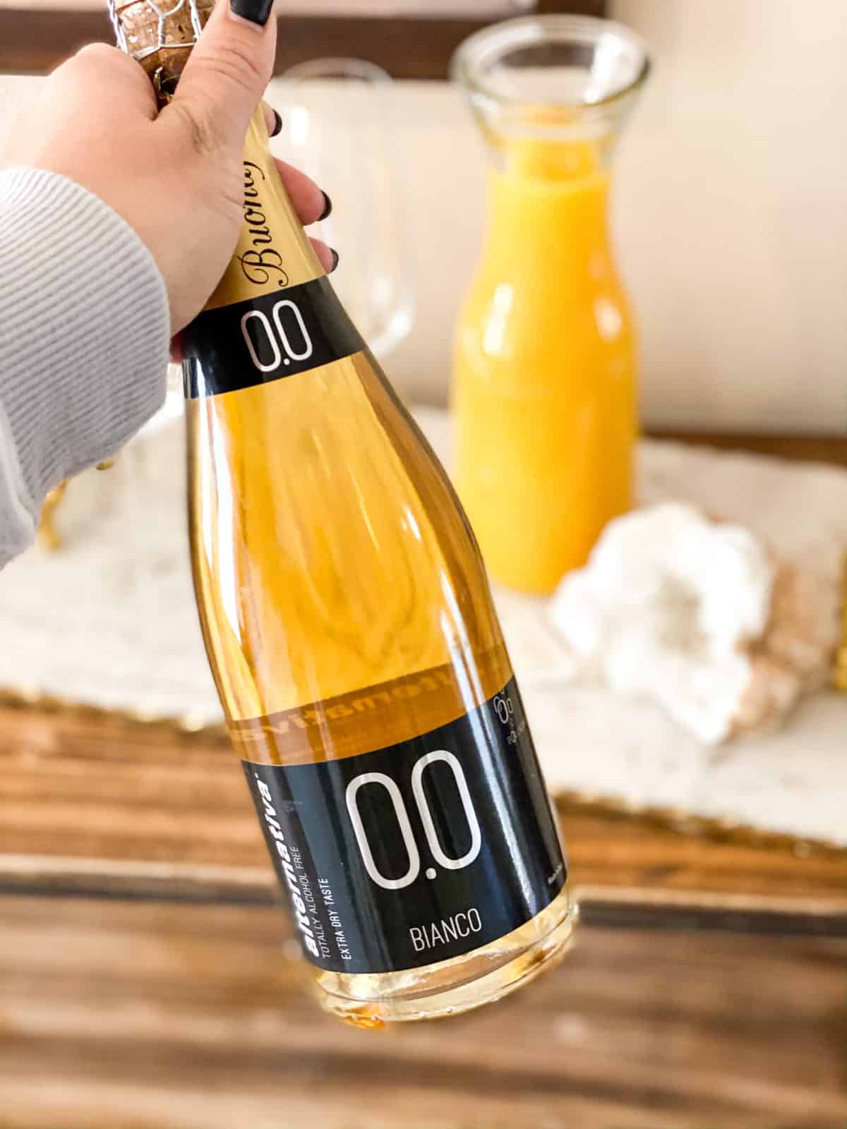 Non-Alcoholic champagne