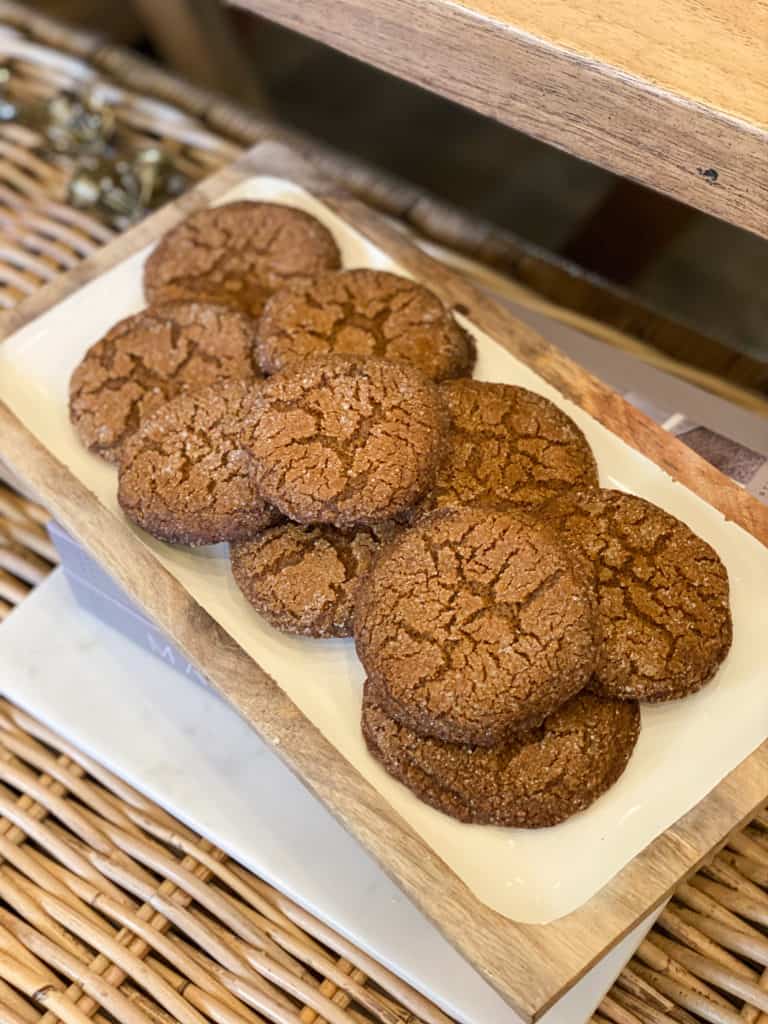 Gluten-free ginger molasses cookies