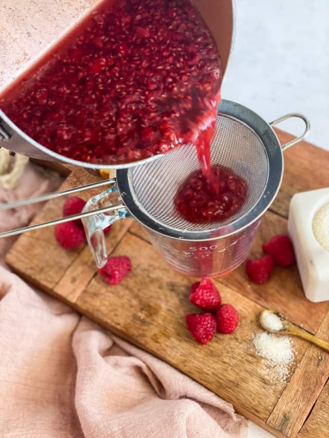Raspberry Simple Syrup This Vivacious Life