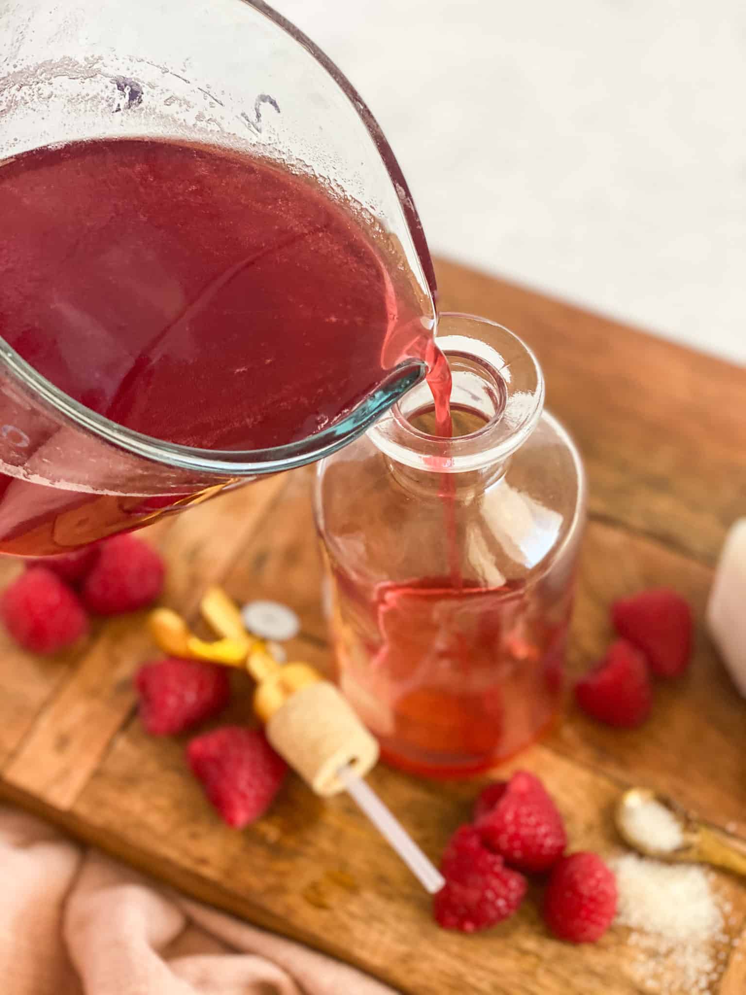 Raspberry Simple Syrup This Vivacious Life