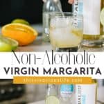 Virgin Margarita Mocktail pin
