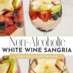 BEST Non-Alcoholic White Sangria pin