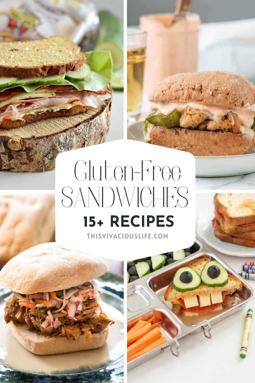 15+ Gluten-Free Sandwiches to Love pin