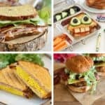 The BEST gluten free sandwiches in a collage