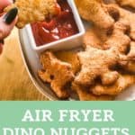 Dino nuggets air fryer recipe pin