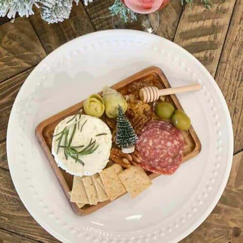 Small Charcuterie Board with cheese, meat and more...